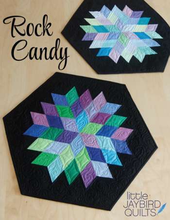 Rock Candy - by Jaybird Quilts -  Patchwork Table Topper Pattern