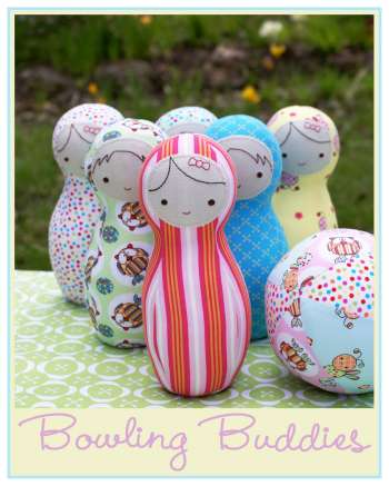 Bowling Buddies - by Sew Little - Softy Patterns