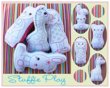 Stuffie Play - by Sew Little - Softy Patterns