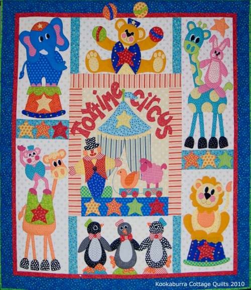 Toytime Circus - by Kookaburra Cottage Quilts - BOM