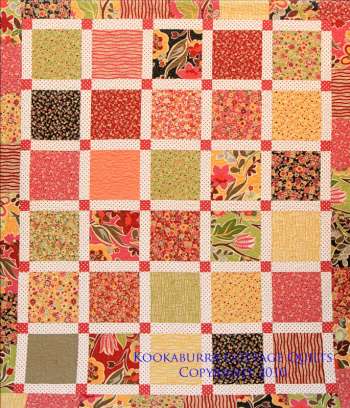 Raspberry Shortcake- by Kookaburra Cottage Quilts -Quilt Pattern