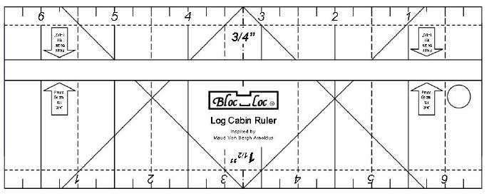 Bloc Loc Log Cabin 3/4