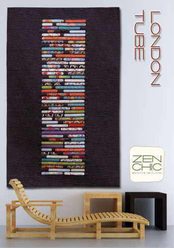 London Tube - by Zen Chic -  Modern Patchwork & Quilting Pattern