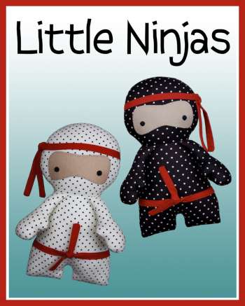 Little Ninja's - by Melly and Me - Softy Pattern