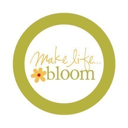Make Life Bloom Iron On label - by Sweetwater