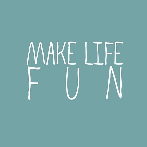 Make Life Fun Iron On Label - by Sweetwater
