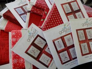 Merry & Bright BOM Subscription (7 Months) - by Gail Pan Designs