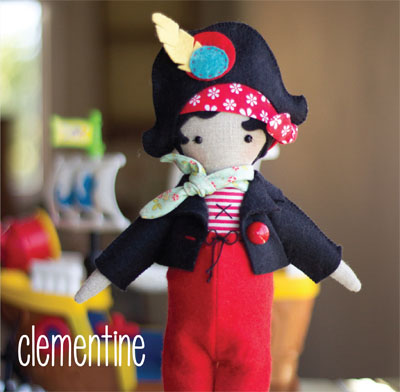Clementine  - by May Blossom - soft toy pattern