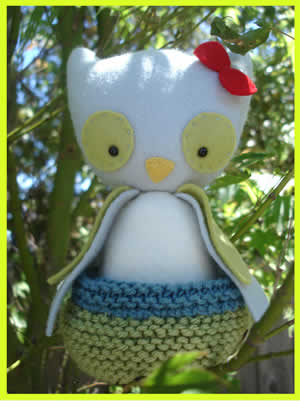 Piccolo - by May Blossom - Softie Baby Owl Pattern