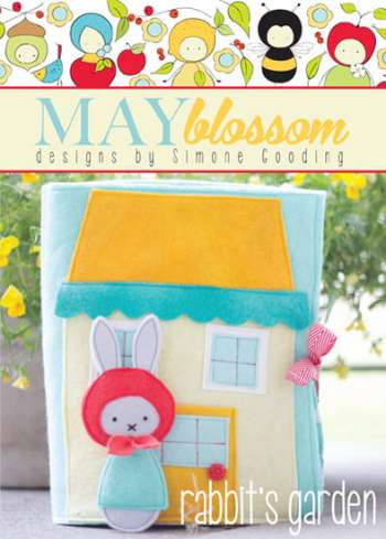 Rabbit's Garden - Soft Book Pattern -  by May Blossom