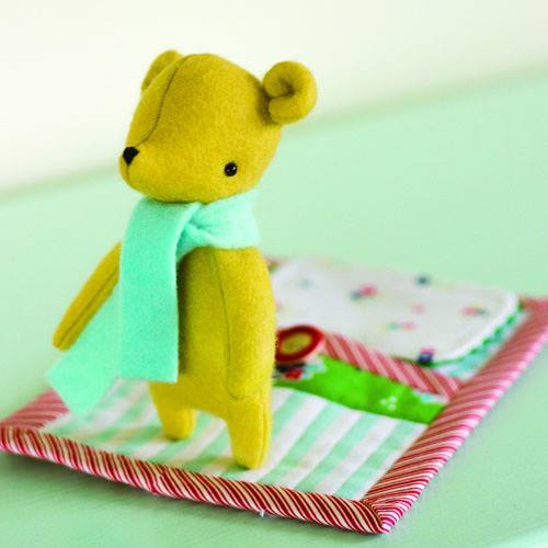 Goodnight Bear  - by May Blossom - Softy pattern   Creative Card