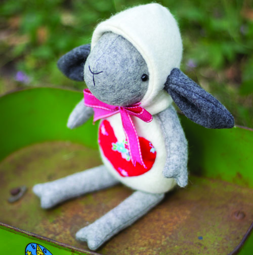 Sooty - by May Blossom -  Lamb soft toy pattern