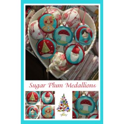 Sugar Plum Medallions - by May Blossom - Christmas Ball  Pattern
