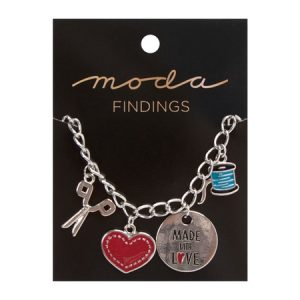 Moda Jewellery Charm Bracelet Enamel - Moda Findings
