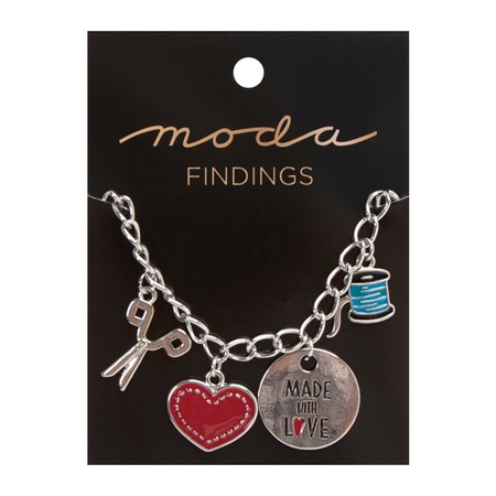 Moda Jewellery Charm Bracelet Enamel - Moda Findings