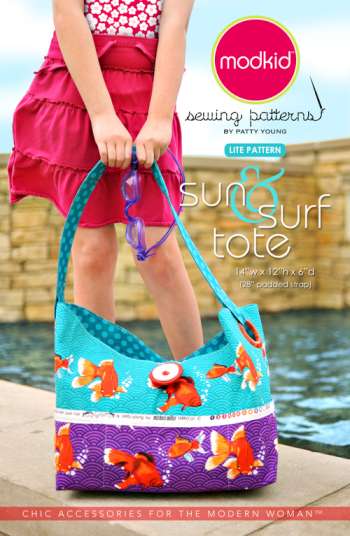 Sun & Surf Tote - by Modkid - Bag Pattern
