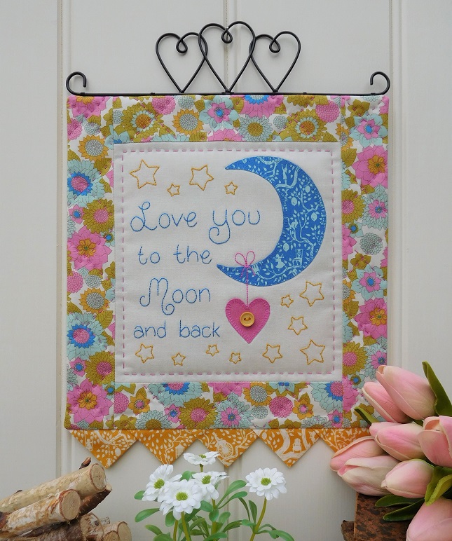 Moon & Back - The Rivendale Collection Wallhanging Pattern