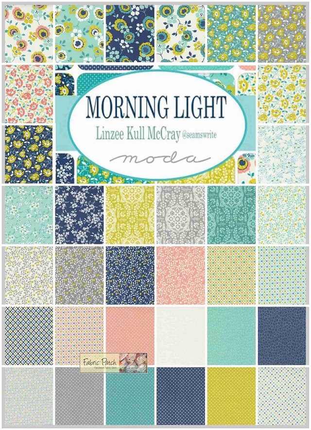 Morning Light Fat 8th Bundle - Patchwork & Quilting Fabric - by Me & My Sister for Moda Fabrics