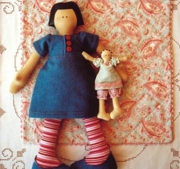 My Dolly Bekkie - by Rosalie Quinlan -  Doll Pattern
