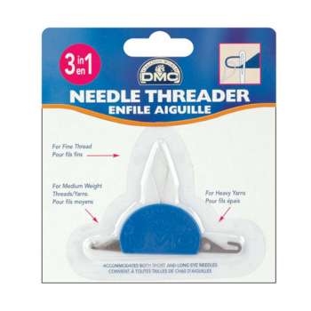 Needle Threader - for 3 different weight threads  - by DMC