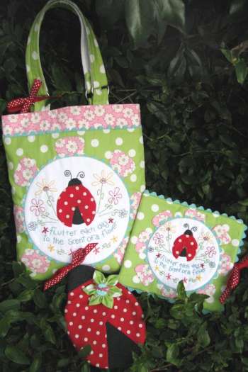 A Ladybirds Serenade - by Natalie Ross - Bag  Pattern