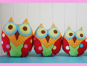 The Hootie Hoo Family - by Natalie Ross - Softy Pattern