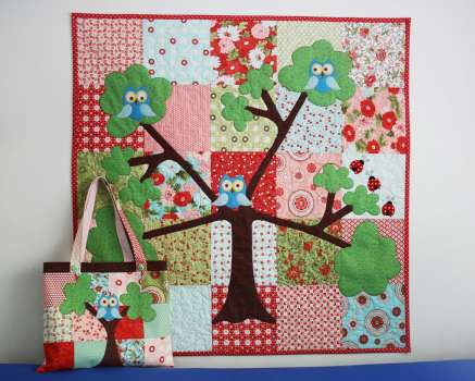 Woodland Magic - by Natalie Ross - Quilt & Bag Pattern