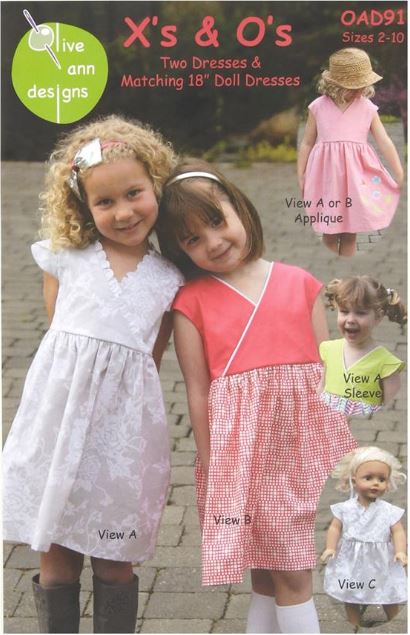 Xs & Os - by Olive Ann Designs - Kids Clothing Pattern