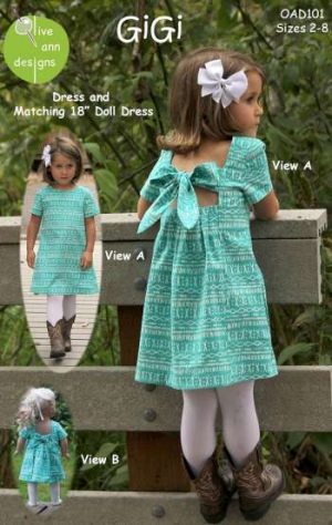 Gigi - by Olive Ann Designs - Kids Clothing Pattern