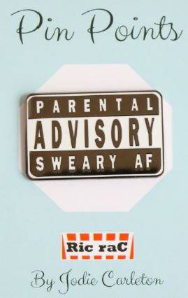 Pin Points - Parental Advisory - by Ric Rac - Enamel Pins