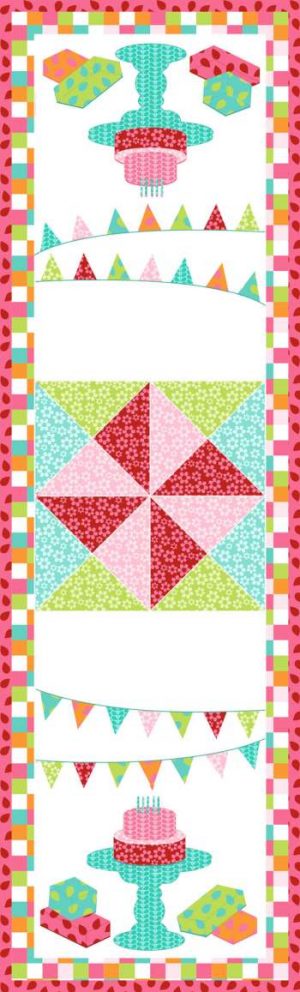 Party Time - by Kids Quilts - Runner Pattern