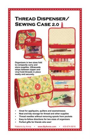 Thread Dispenser/Sewing Case 2.0 - by Annie.com  - Bag Pattern