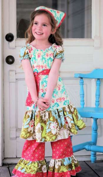The Lily Top - by Pink Fig - Childrens Clothing Pattern.