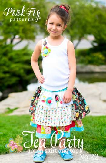 Tea Party - by Pink Fig - Childrens Clothing Pattern.