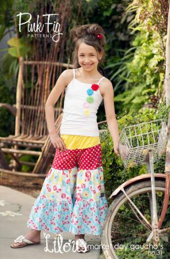 Lilou's - by Pink Fig - Childrens Clothing Pattern.