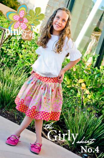The Girly Skirt - by Pink Fig - Childrens Clothing Pattern.