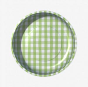 Pin Bowl - Green Gingham - Pleasant Home - Sewing Notion