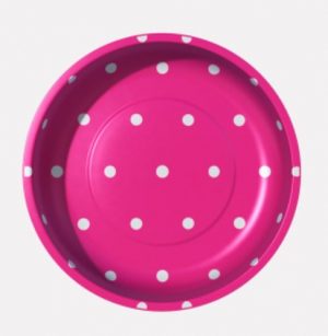 Pin Bowl - Hot Pink Dots - Pleasant Home - Sewing Notion