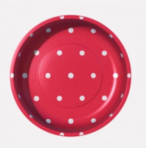 Pin Bowl - Red Dots - Pleasant Home - Patchwork Quilting Notion