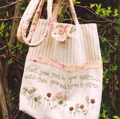Plant Some Seed Bag by Rosalie Quinlan - Bag Pattern