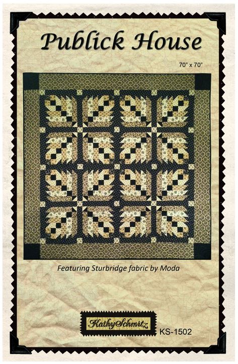 Publick House - by Kathy Schmitz - Quilting & Patchwork Pattern