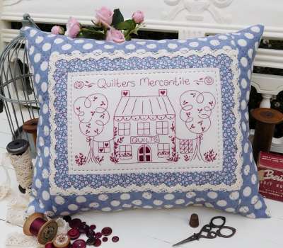 Quilters Mercantile - Sally Giblin- Rivendale - Cushion  Pattern