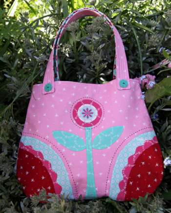 Spring Flower Handbag - by Rosalie Quinlan - Bag Pattern