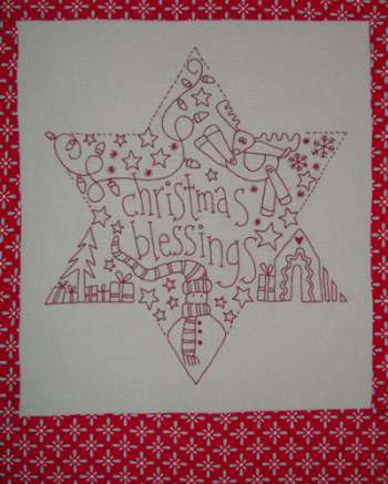 Christmas Blessings Star  (BIRCH)- by Rosalie Quinlan -  Pattern