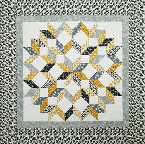 Rippling Stars - Calico Carriage - Patchwork Quilting Pattern