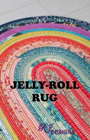 Jelly Roll Rug Oval - by RJ Designs - Jelly Roll Rug Pattern