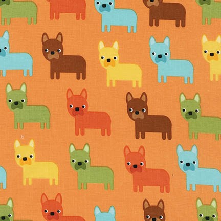 Urban Zoologie 15723-237 Dogs Bermuda - Patchwork Fabric
