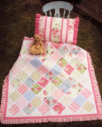 Rosie's Delight- by Kookaburra Cottage Quilts  Lap Quilt Pattern