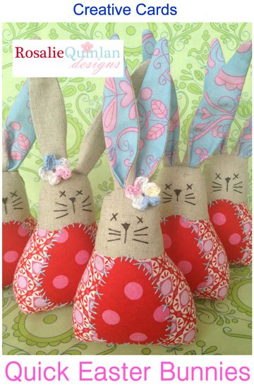 Quick Easter Bunny - by Rosalie Quinlan - Creative Cards