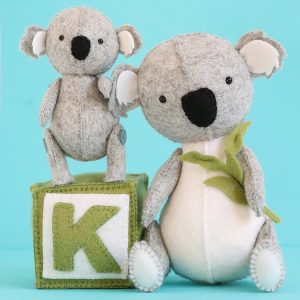 K is for Koala - by Ric Rac - Softie Pattern
